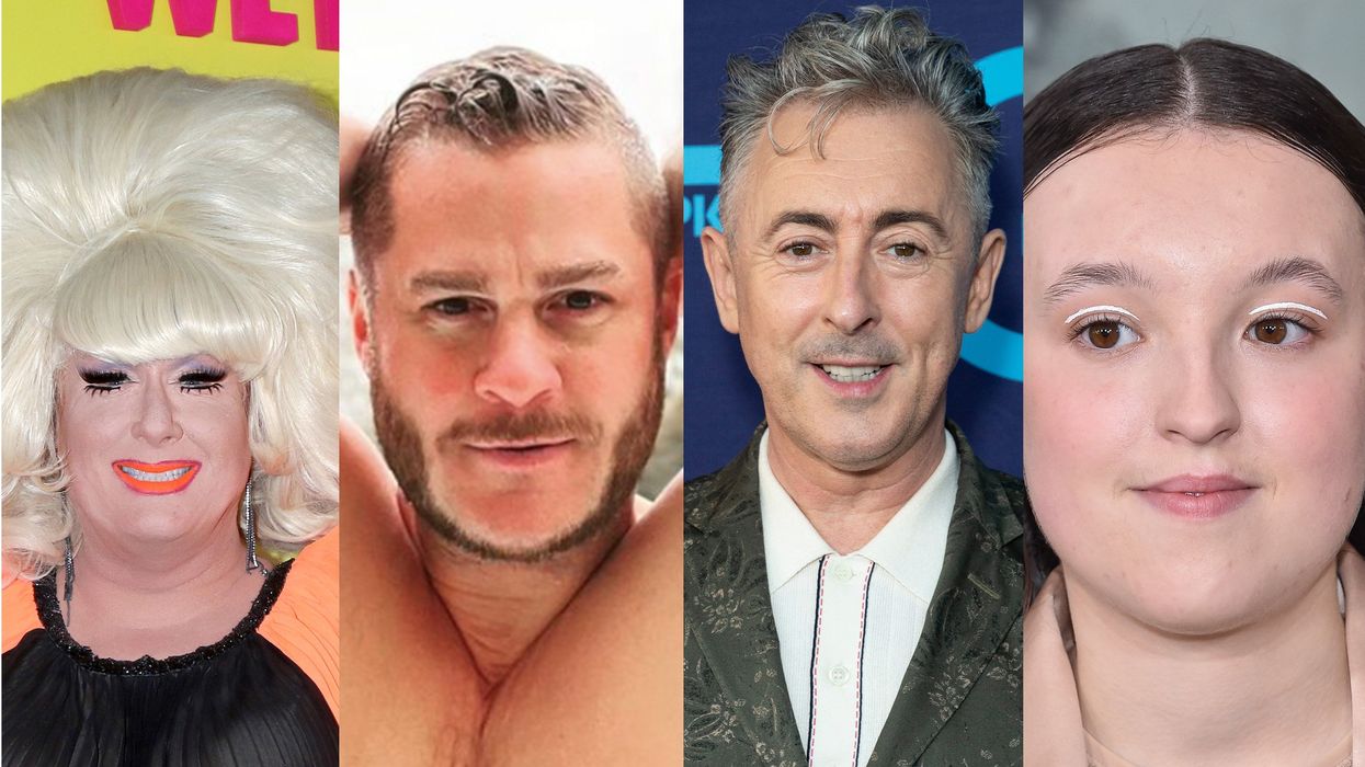 Lady Bunny, Austin Armacost, Alan Cumming, and Bella Ramsey