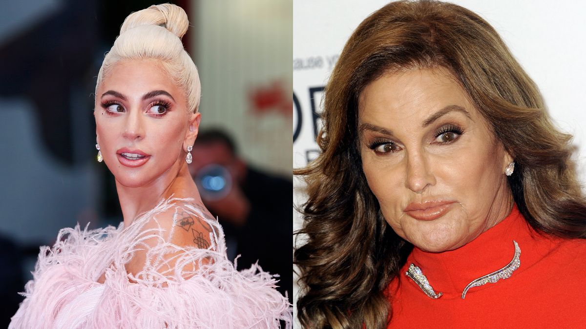 Lady Gaga and Caitlyn Jenner