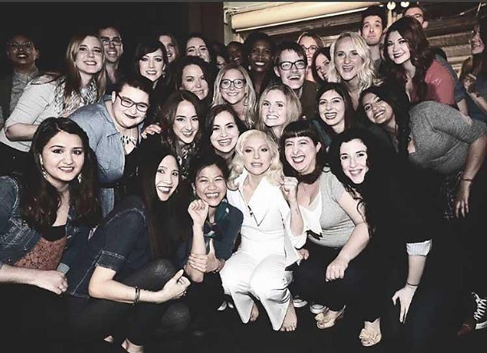 Lady Gaga and Sexual Assault Survivors at The Oscars