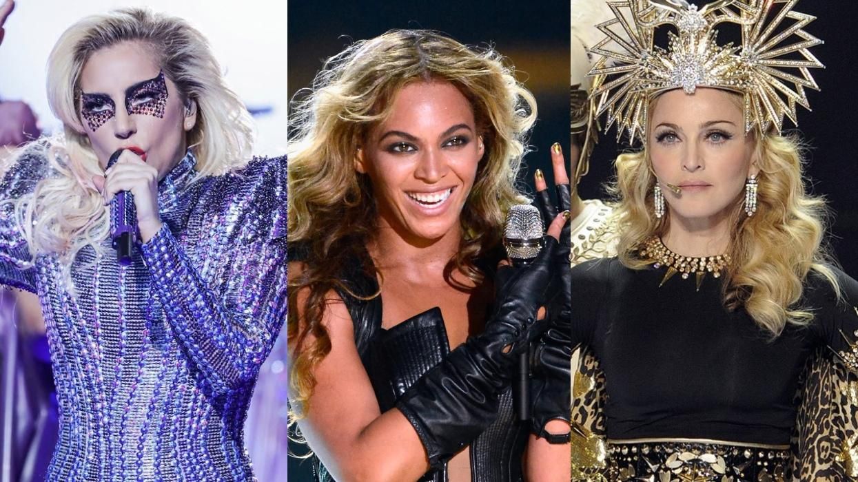 Lady Gaga; Beyoncé; Madonna