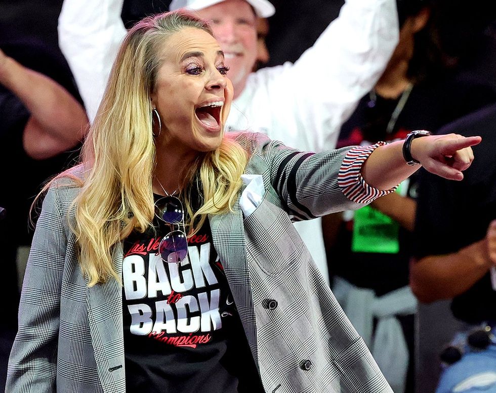 Las Vegas Aces WNBA Championship Winning Team Queer Head Coach Becky Hammon