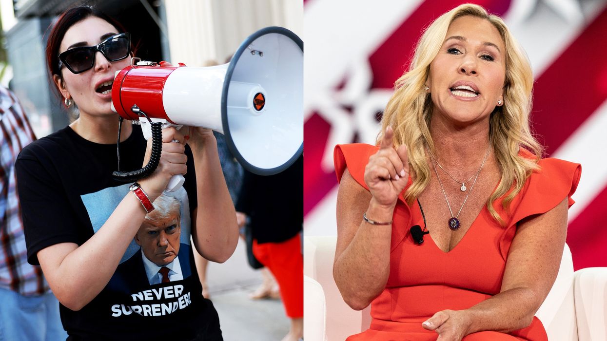 Laura Loomer and Marjorie Taylor Greene