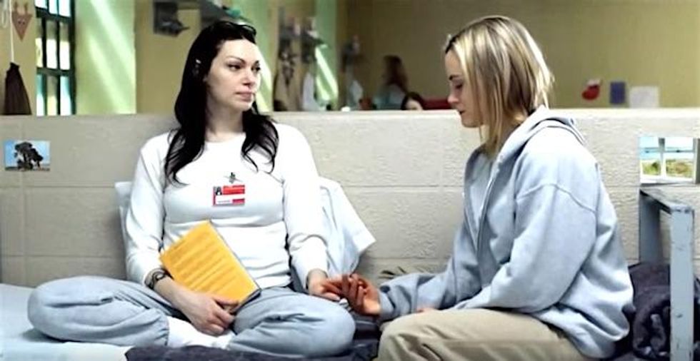 Laura Prepon and Taylor Schilling