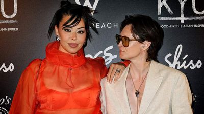 Lauren Chan and Hayley Kosan attend Sports Illustrated Swimsuit Kick Off Dinner Miami Florida May 2025