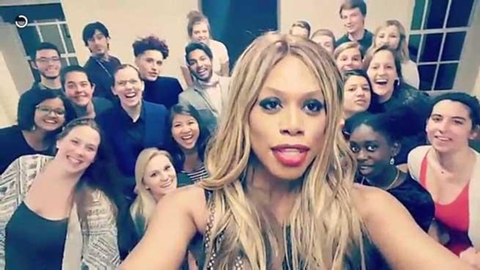 Laverne Cox -- @lavernecox1