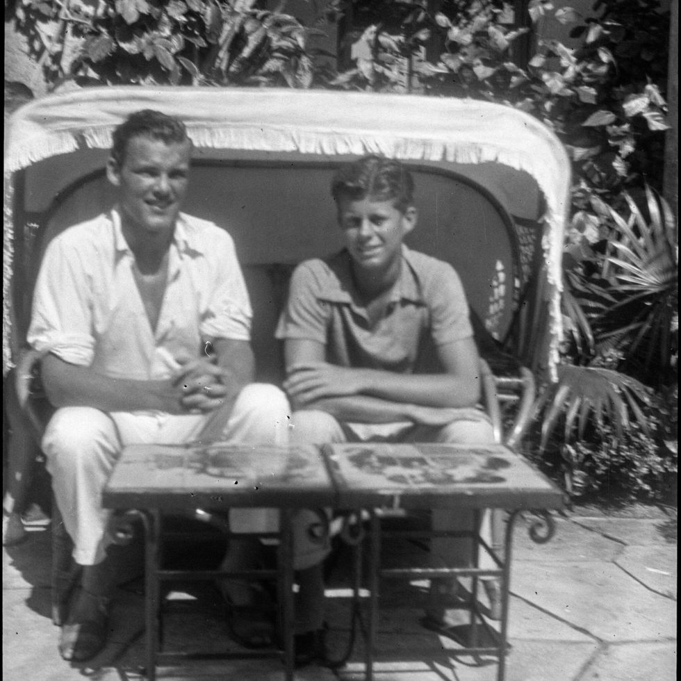 Lem Billings and John F. Kennedy, 1932