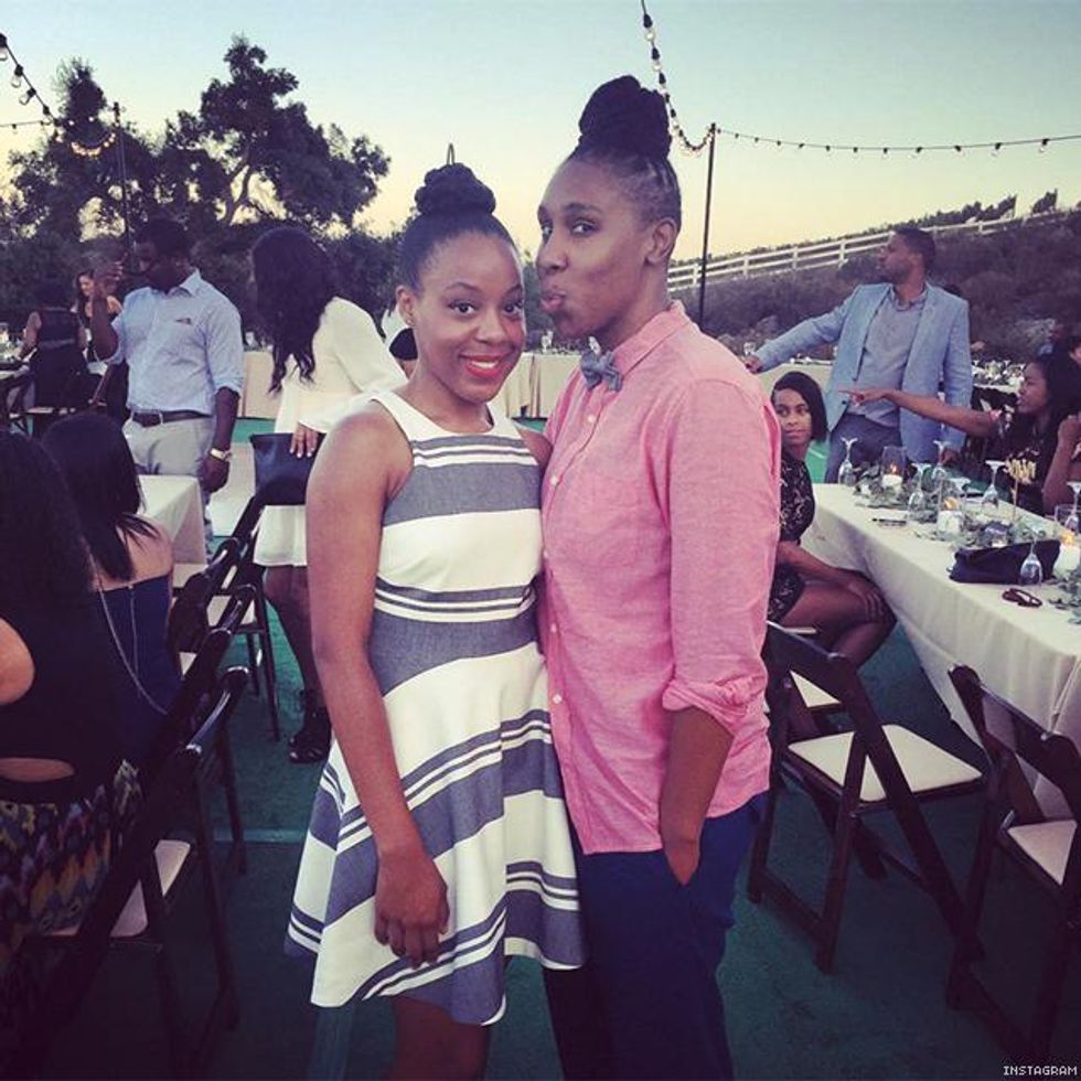 Lena Waithe and Alana Mayo