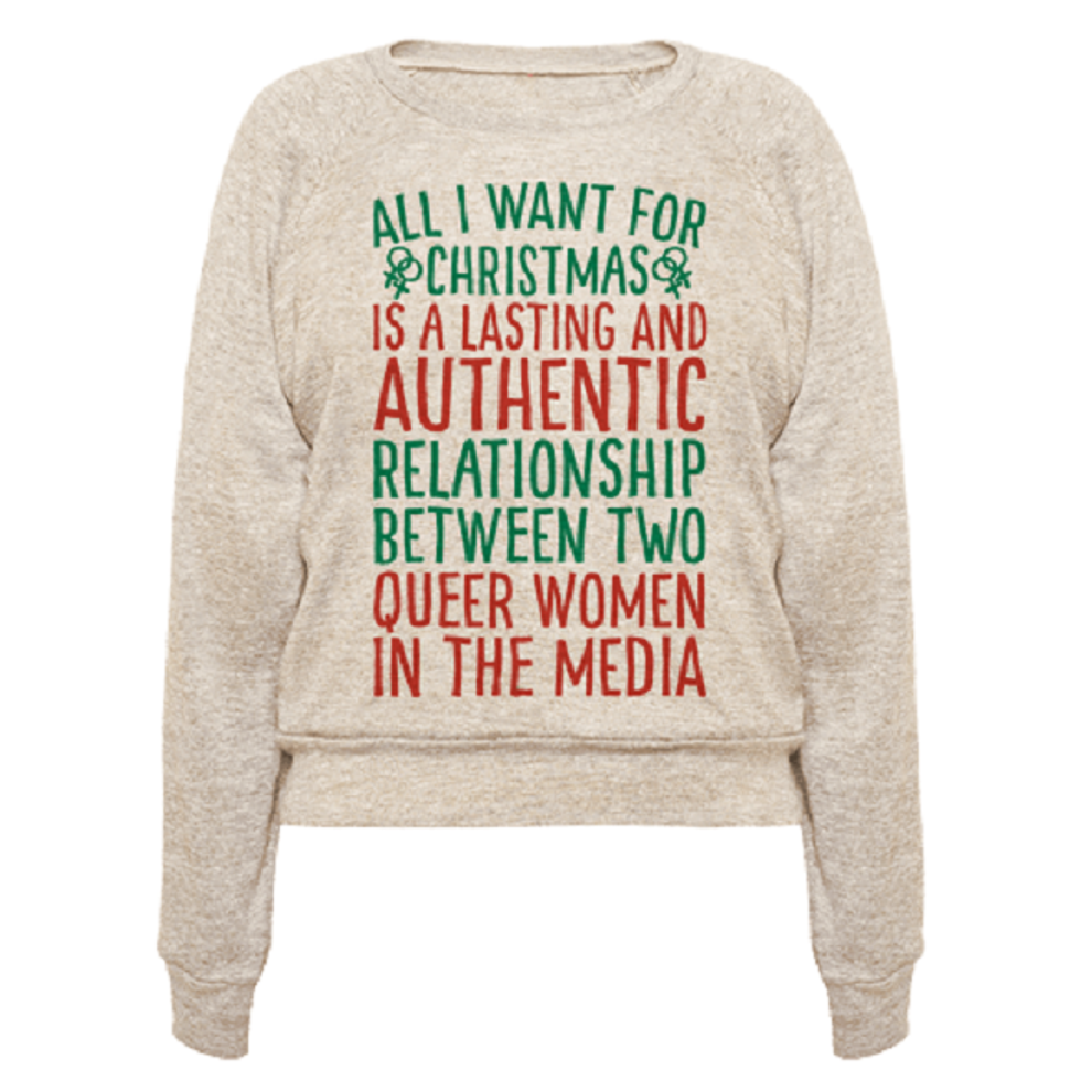 lesbian christmas sweaters