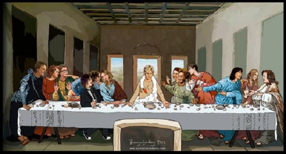 lesbian last supper