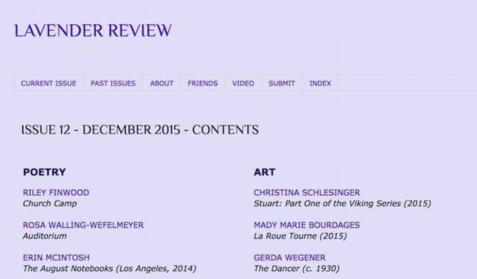 lesbian literary journal