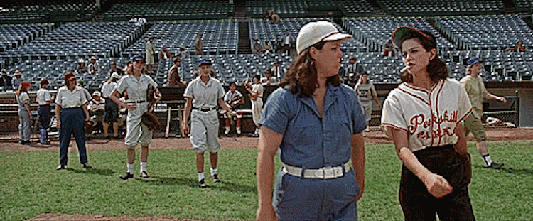 lesbian softball