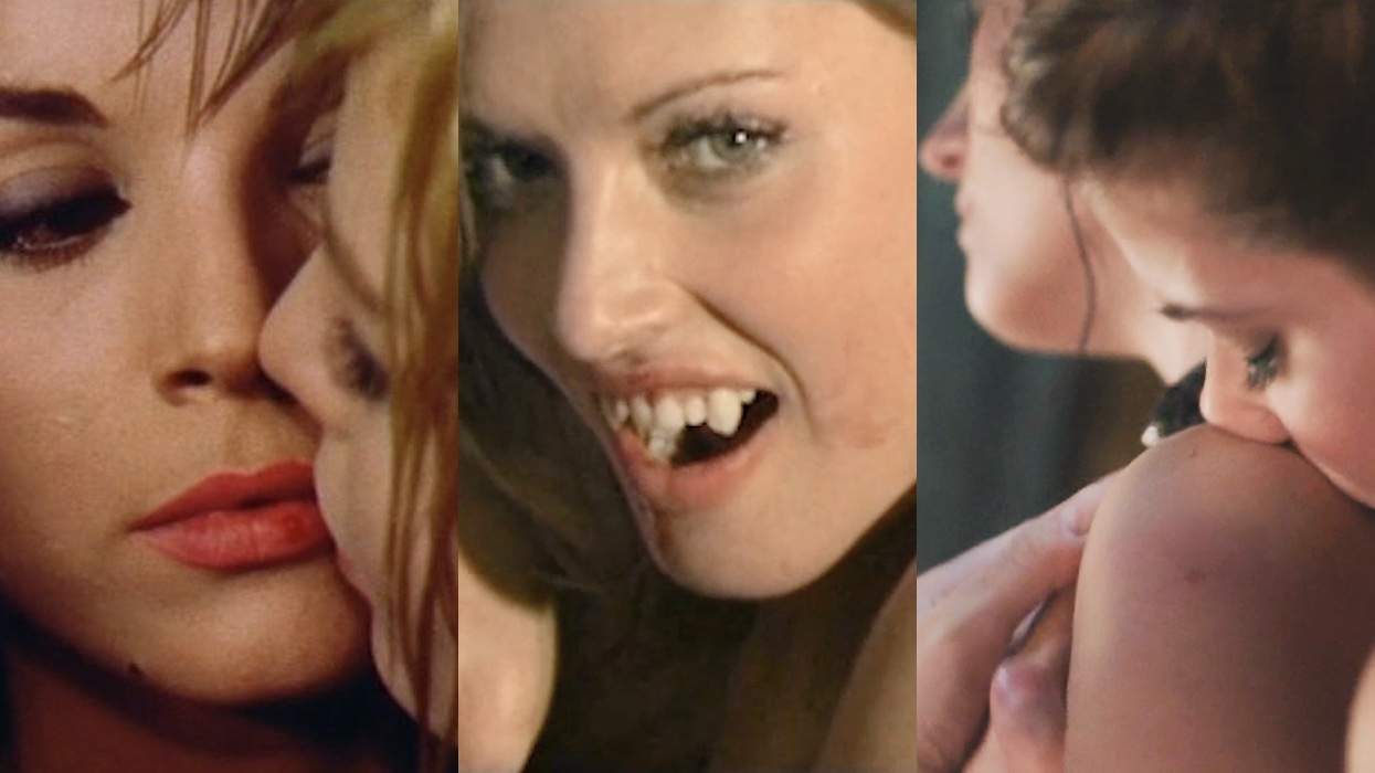 Lesbian vampire movies: Blood and Roses; Dracula's Daughter; The Carmilla Movie