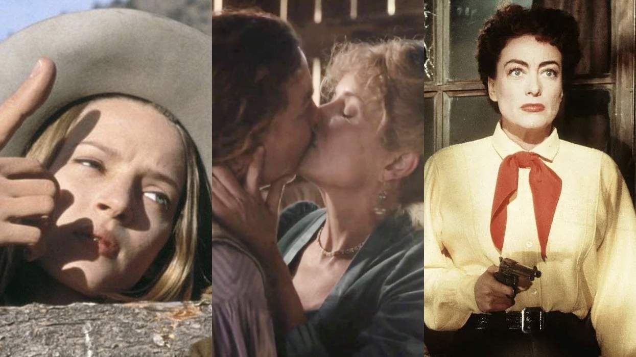 Lesbian Westerns: Even Cowgirls Get the Blues, Deadwood, Johnny Guitar