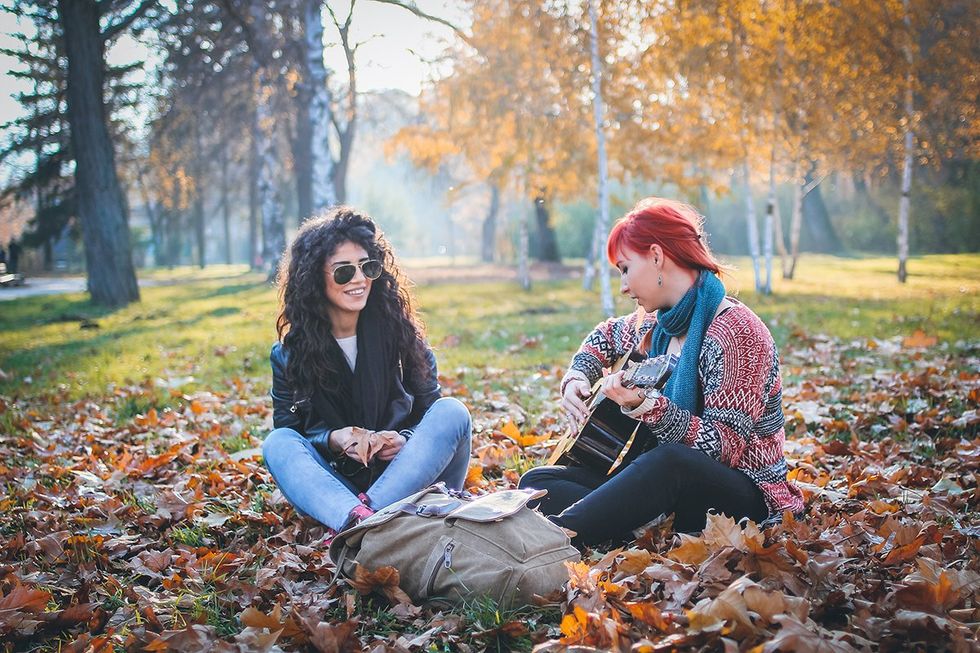 lesbians in the park