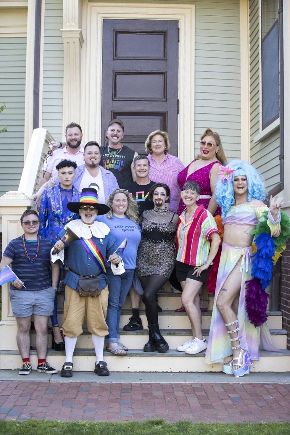 LGBTQ+ Festival Pride Parade Celebration Provincetown Massachusetts