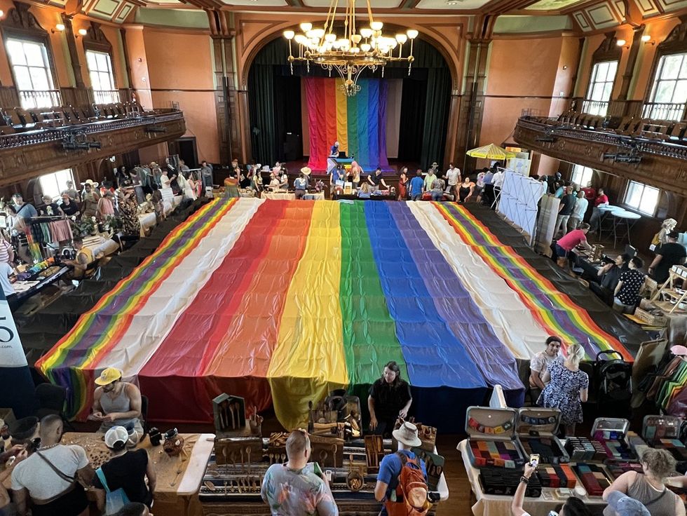 LGBTQ+ Festival Pride Parade Celebration Provincetown Massachusetts