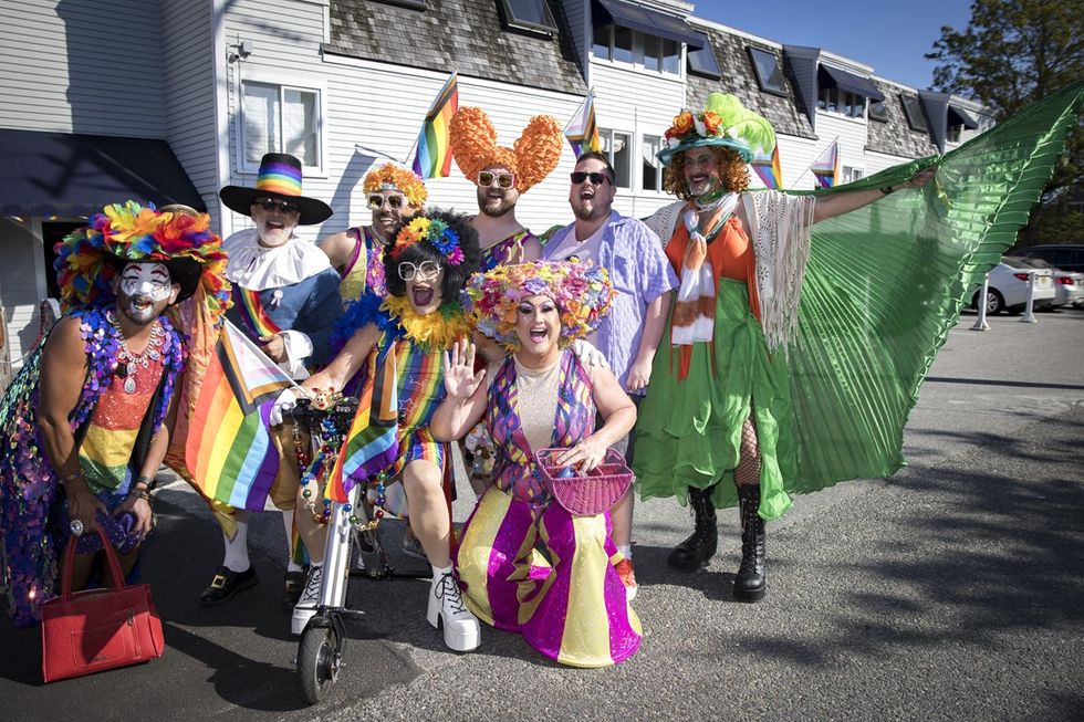 LGBTQ+ Festival Pride Parade Celebration Provincetown Massachusetts