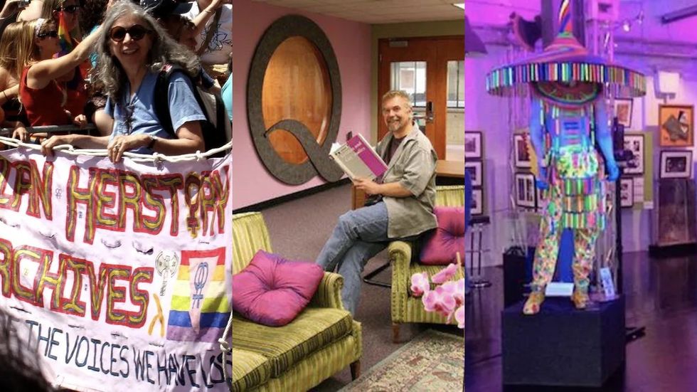 LGBTQ+ museums: Lesbian Herstory Archives, Australian Queer Archives, The Pride Library