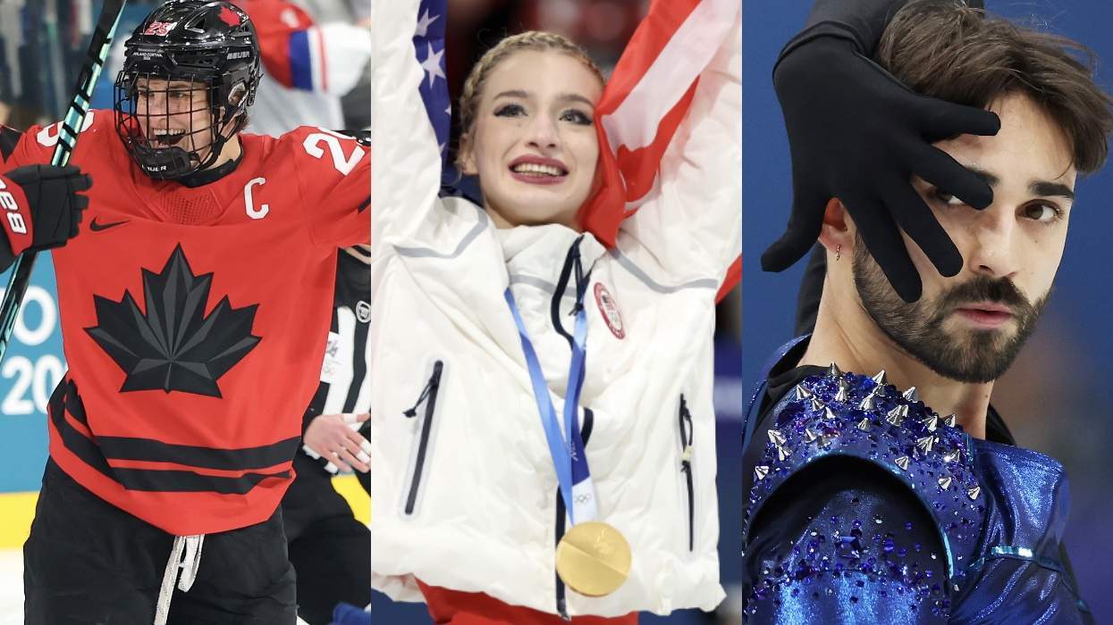 LGBTQ+ Olympians: Marie-Philip Poulin, Amber Glenn, Kevin Aymoz