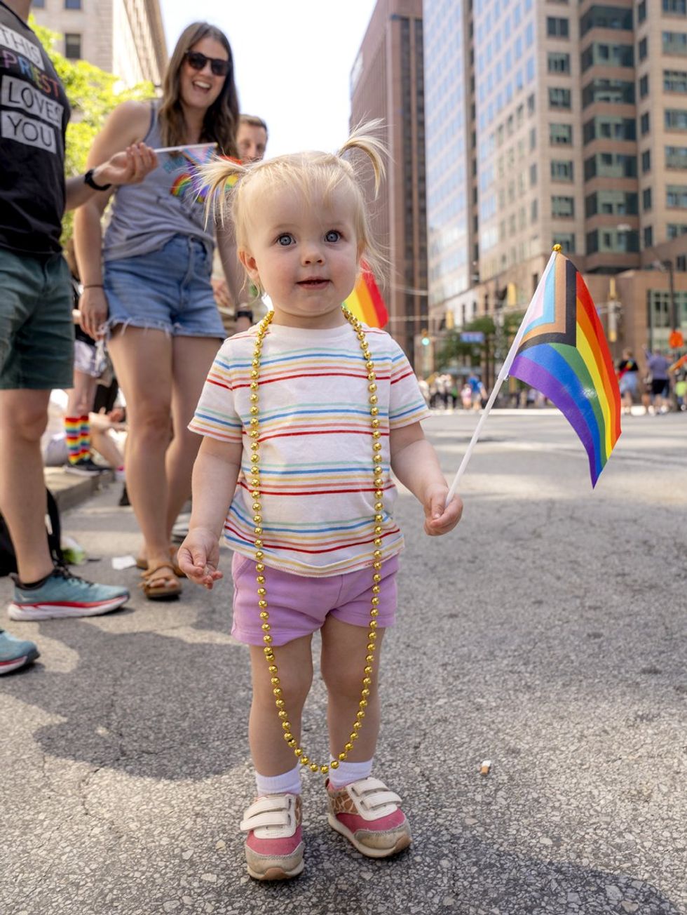 LGBTQ+ Pride Parade Celebration Festival Cleveland 2024