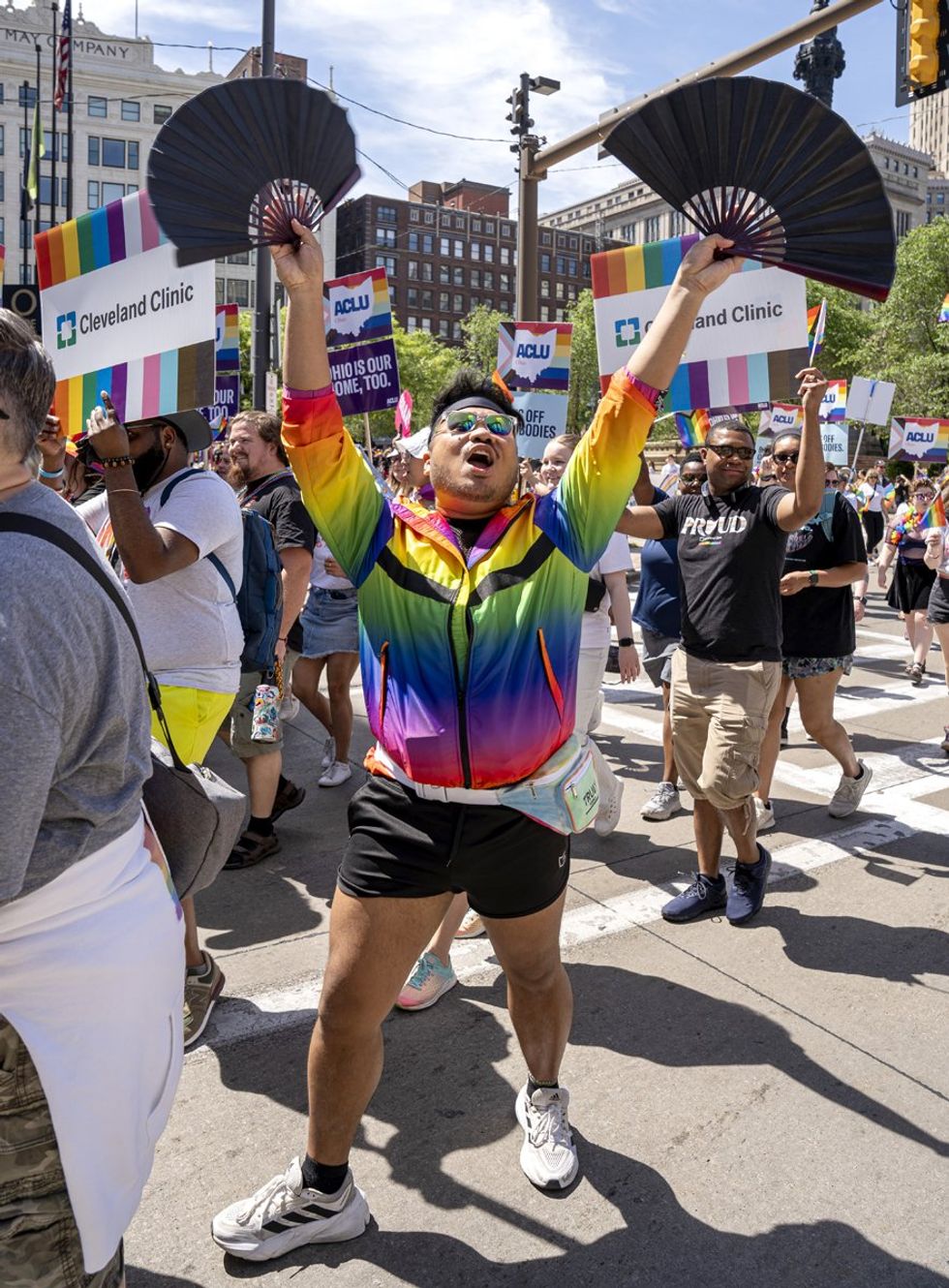 LGBTQ+ Pride Parade Celebration Festival Cleveland 2024