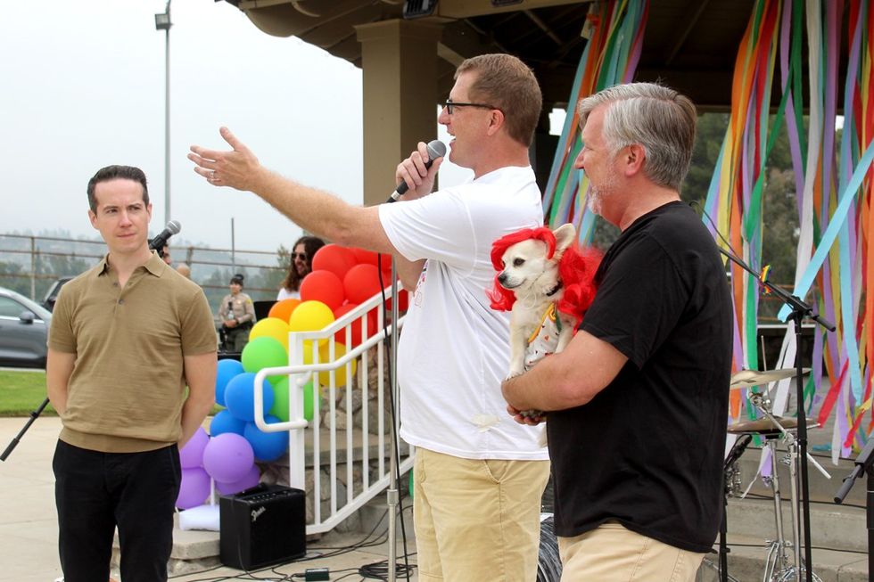 LGBTQ+ Pride Parade Celebration Festival La Canada Flintridge California Pride in the Park