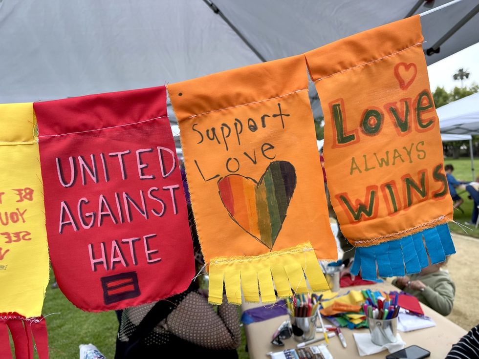 LGBTQ+ Pride Parade Celebration Festival La Canada Flintridge California Pride in the Park