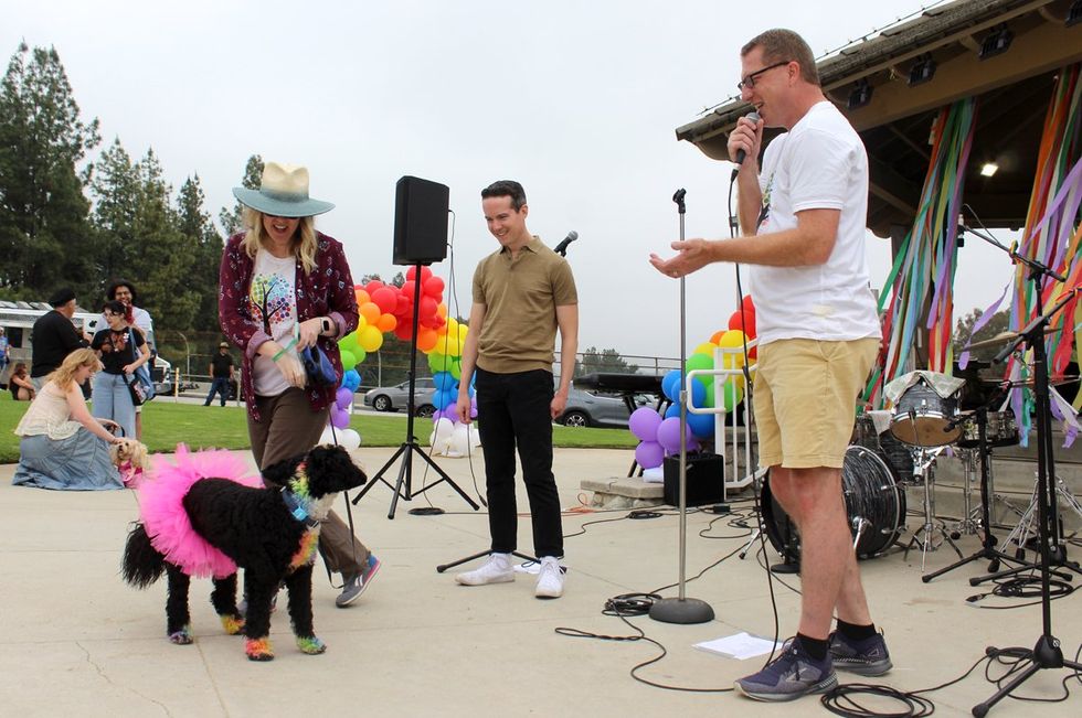 LGBTQ+ Pride Parade Celebration Festival La Canada Flintridge California Pride in the Park