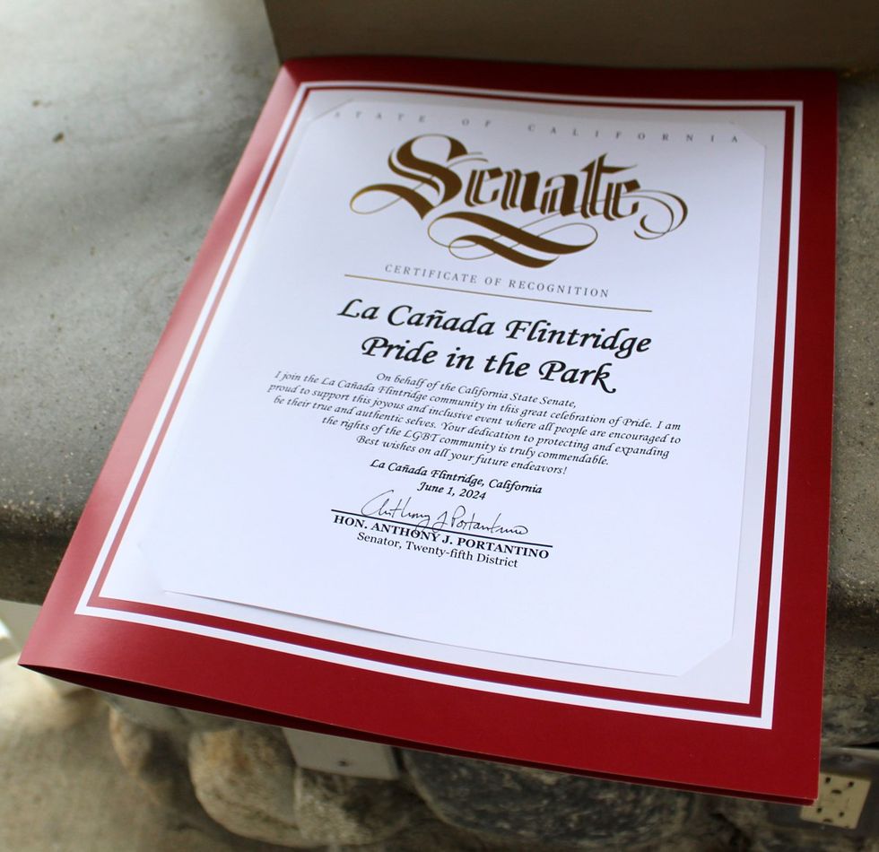 LGBTQ+ Pride Parade Celebration Festival La Canada Flintridge California Pride in the Park