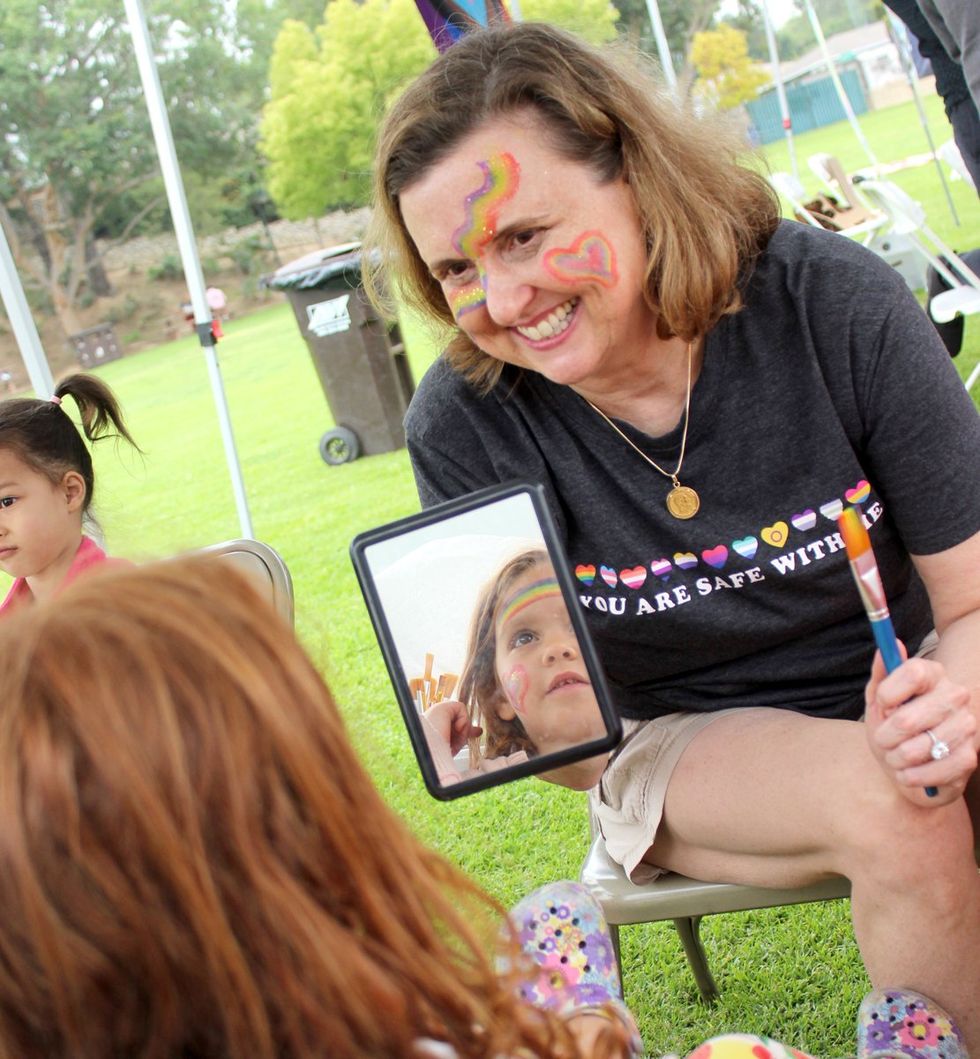 LGBTQ+ Pride Parade Celebration Festival La Canada Flintridge California Pride in the Park