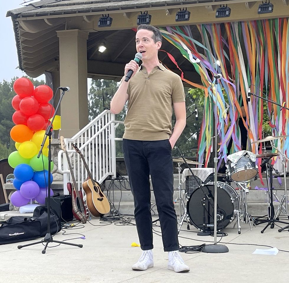 LGBTQ+ Pride Parade Celebration Festival La Canada Flintridge California Pride in the Park