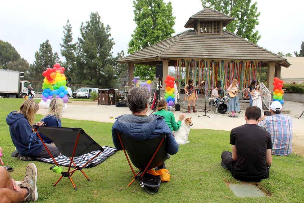 LGBTQ+ Pride Parade Celebration Festival La Canada Flintridge California Pride in the Park