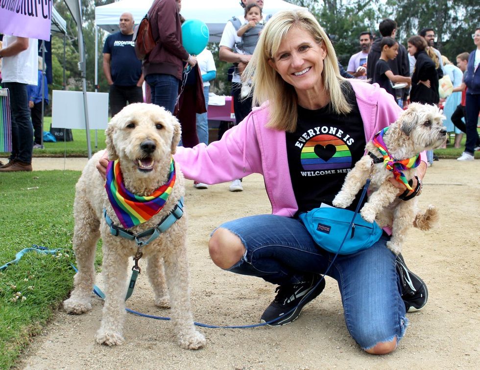 LGBTQ+ Pride Parade Celebration Festival La Canada Flintridge California Pride in the Park