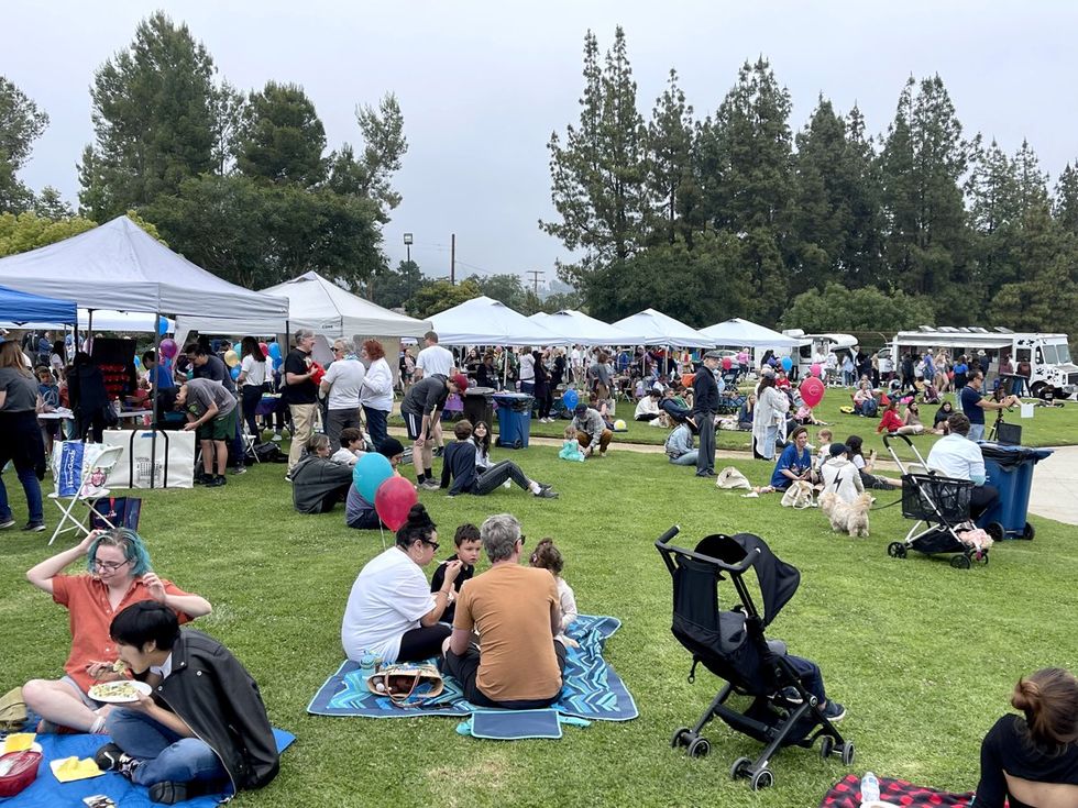 LGBTQ+ Pride Parade Celebration Festival La Canada Flintridge California Pride in the Park