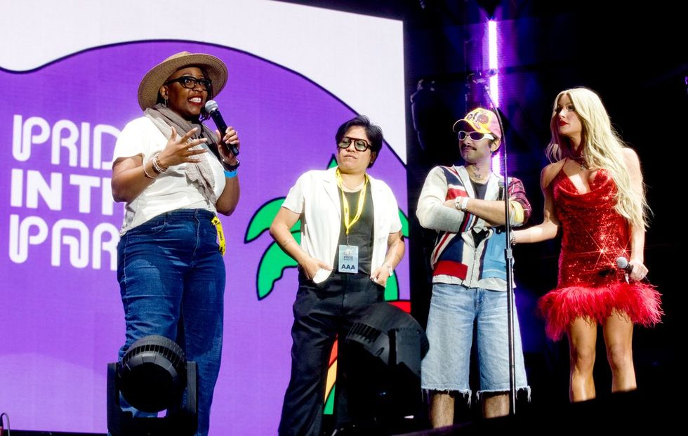 LGBTQ+ Pride Parade Celebration Festival LA Los Angeles Pride in the Park