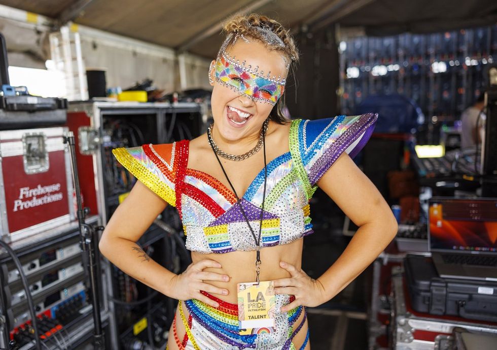 LGBTQ+ Pride Parade Celebration Festival LA Los Angeles Pride in the Park