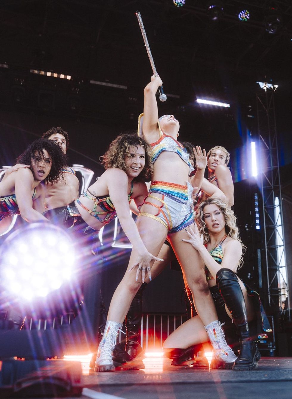 LGBTQ+ Pride Parade Celebration Festival LA Los Angeles Pride in the Park