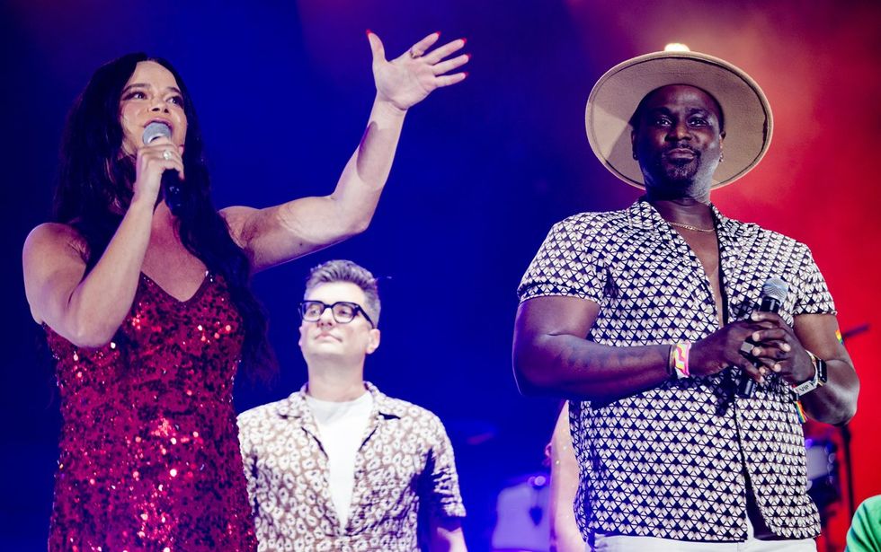 LGBTQ+ Pride Parade Celebration Festival LA Los Angeles Pride in the Park