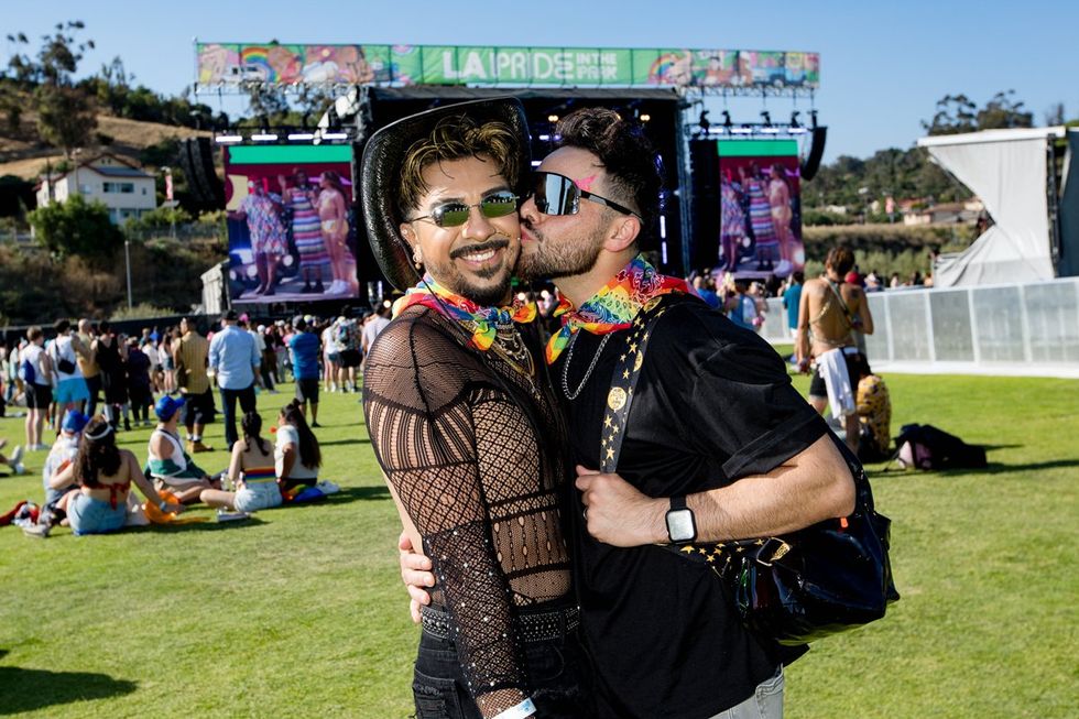 LGBTQ+ Pride Parade Celebration Festival LA Los Angeles Pride in the Park