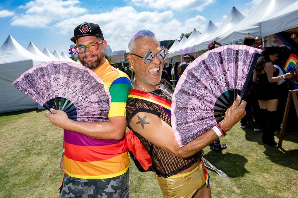 LGBTQ+ Pride Parade Celebration Festival LA Los Angeles Pride in the Park