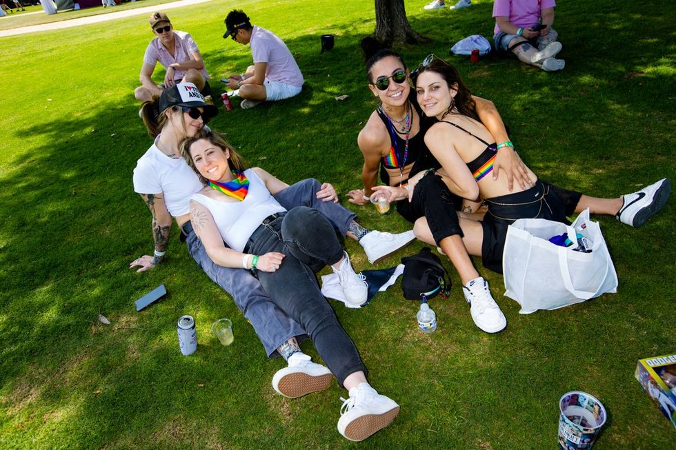 LGBTQ+ Pride Parade Celebration Festival LA Los Angeles Pride in the Park