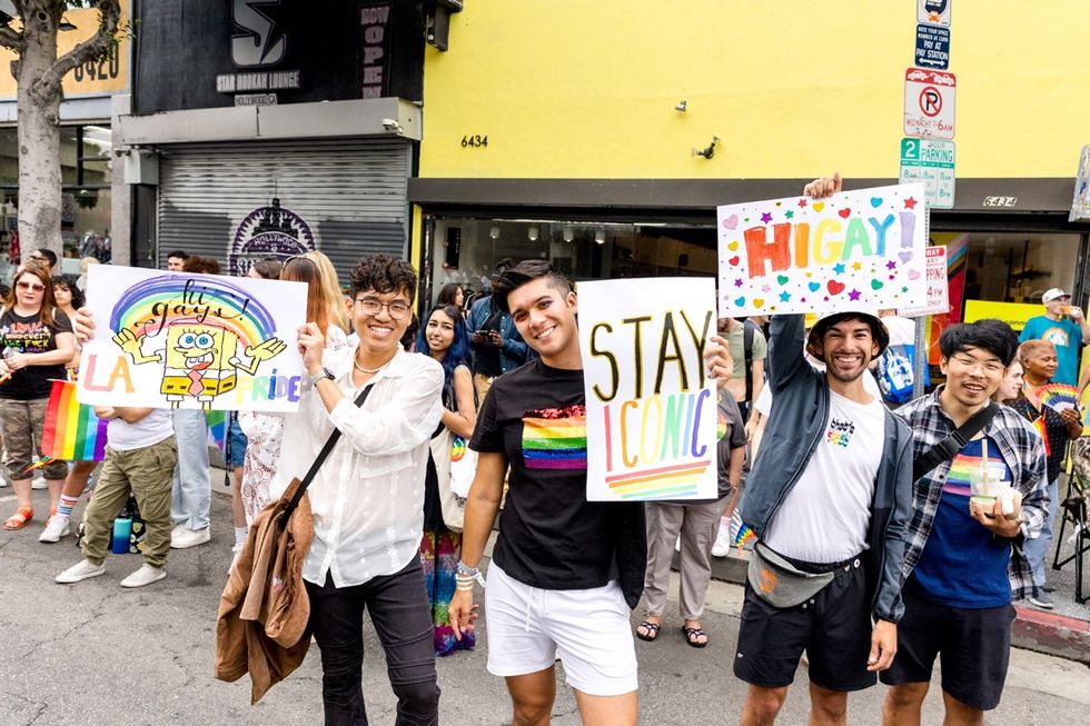 LGBTQ+ Pride Parade Celebration Festival Los Angeles LA SoCal