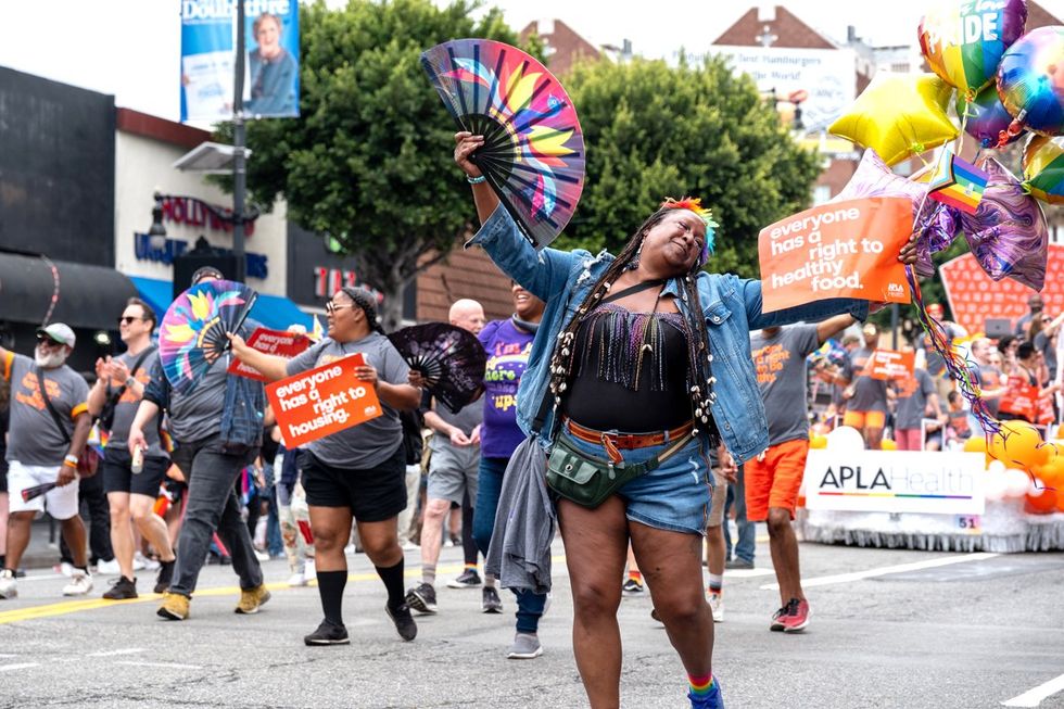 LGBTQ+ Pride Parade Celebration Festival Los Angeles LA SoCal