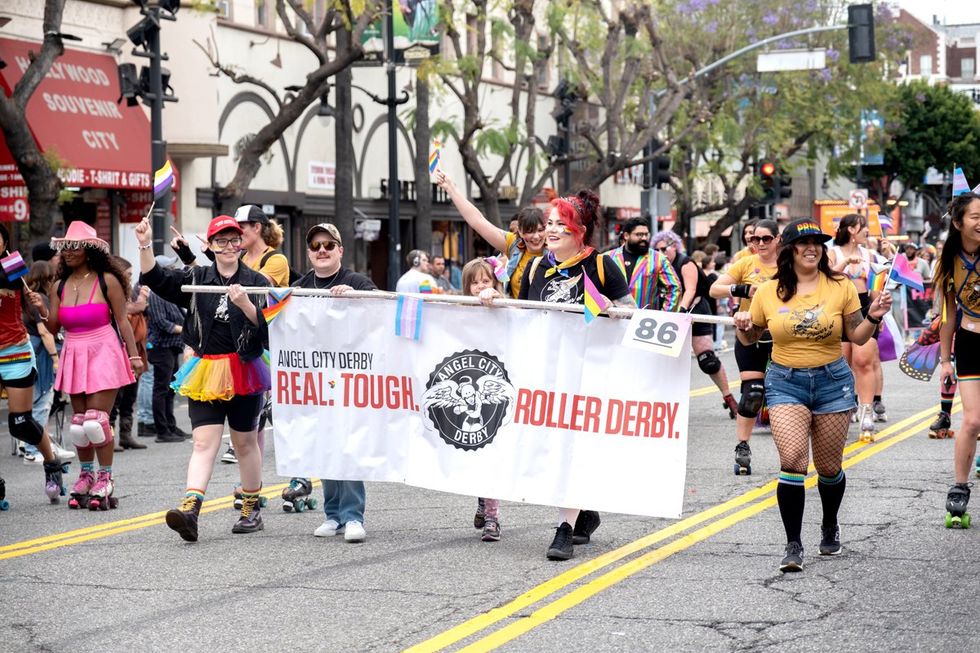 LGBTQ+ Pride Parade Celebration Festival Los Angeles LA SoCal