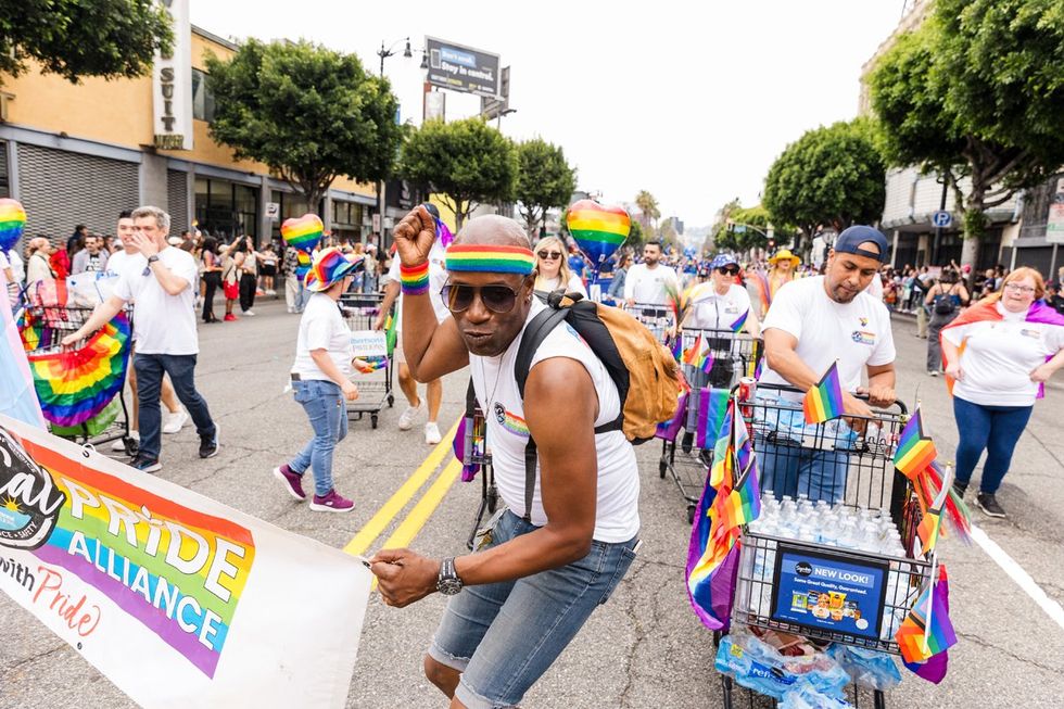 LGBTQ+ Pride Parade Celebration Festival Los Angeles LA SoCal