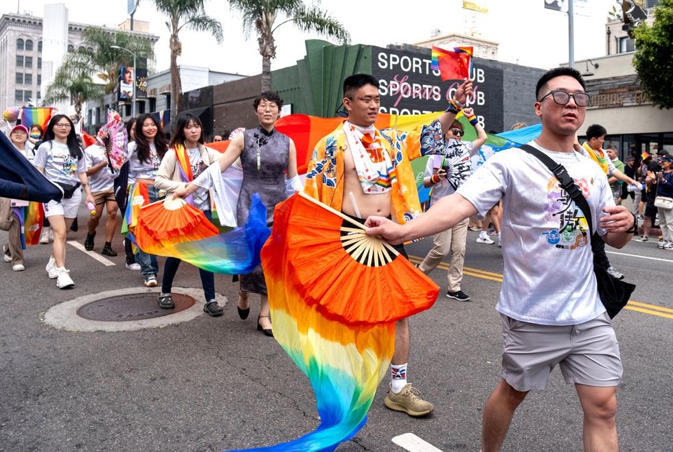 LGBTQ+ Pride Parade Celebration Festival Los Angeles LA SoCal