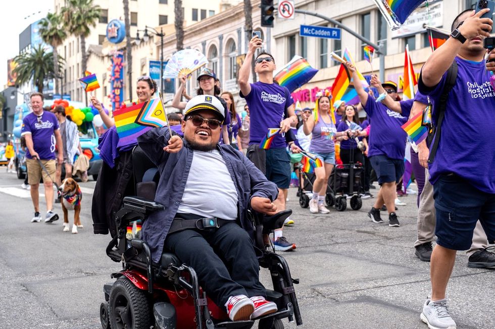LGBTQ+ Pride Parade Celebration Festival Los Angeles LA SoCal