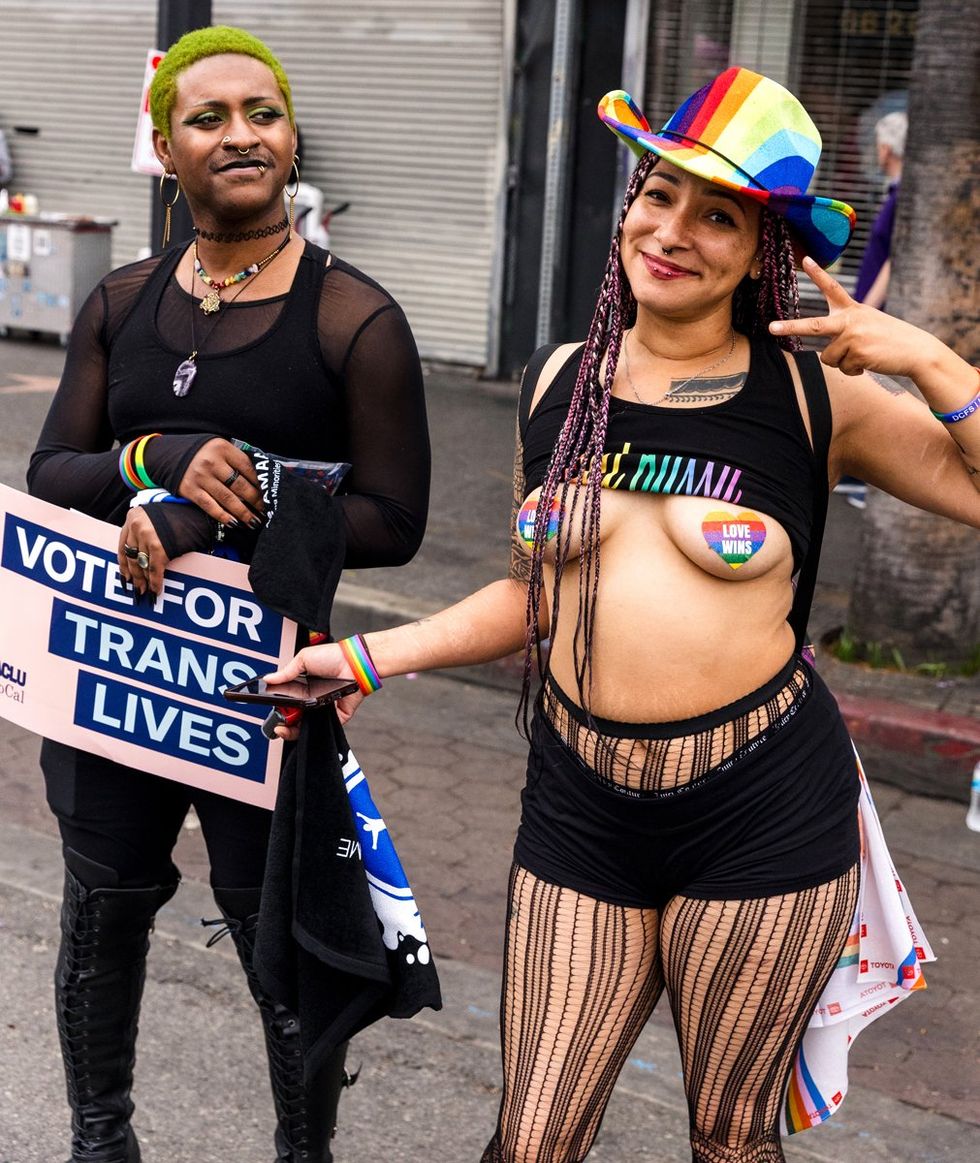 LGBTQ+ Pride Parade Celebration Festival Los Angeles LA SoCal