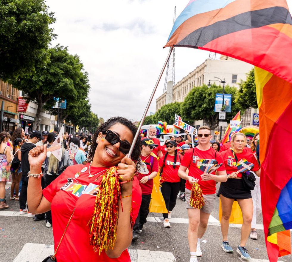 LGBTQ+ Pride Parade Celebration Festival Los Angeles LA SoCal