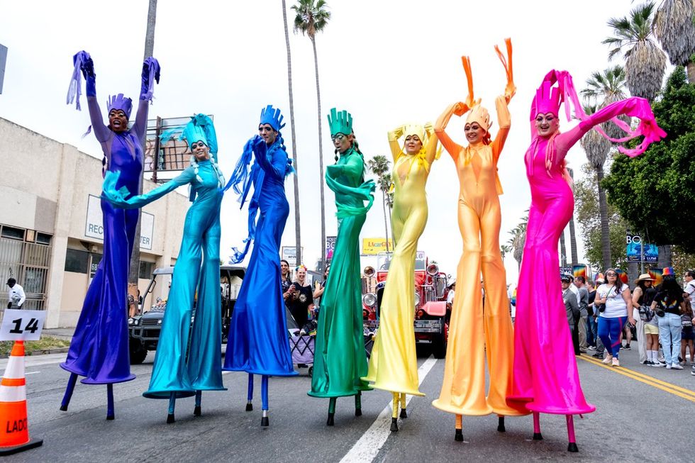 LGBTQ+ Pride Parade Celebration Festival Los Angeles LA SoCal